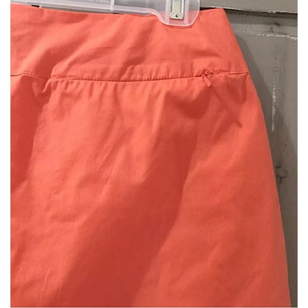 SAHALIE Sz 4 Orange Stretch Active Skort - Picture 3 of 8